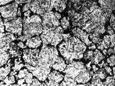 金相分析組織：碳鋼熱處理后的顯微組織！